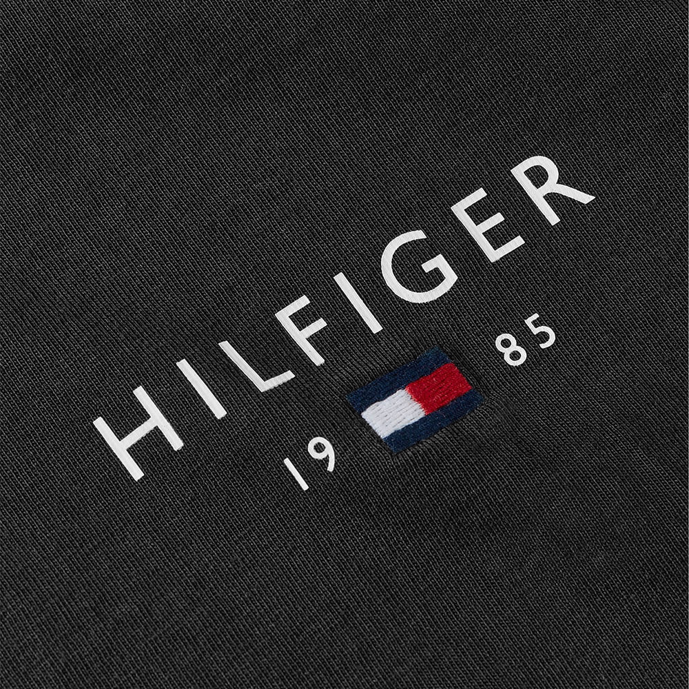 Tommy Hilfiger Μαύρο T-shirt C Neck - MW0MW41456