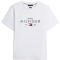 Tommy Hilfiger Λευκό T-shirt C Neck - MW0MW41455