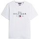 Tommy Hilfiger Λευκό T-shirt C Neck - MW0MW41455