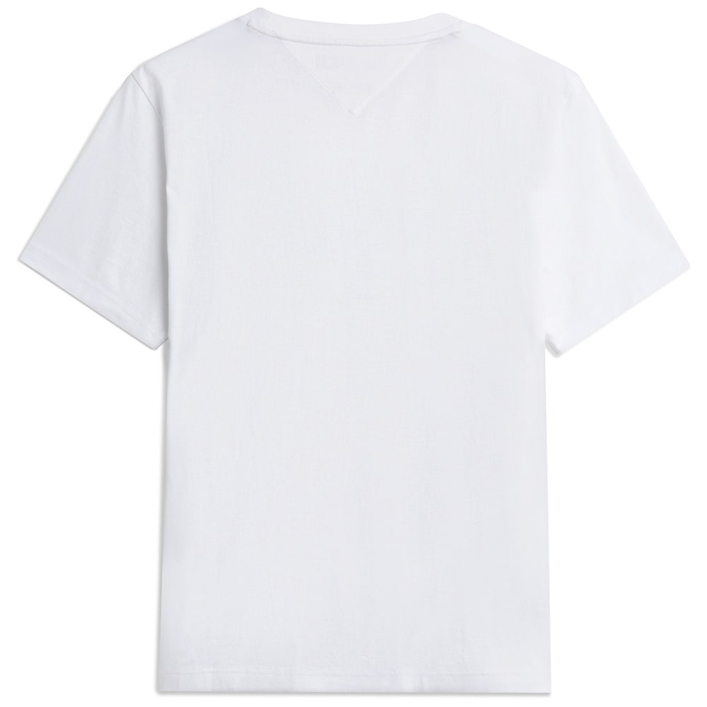 Tommy Hilfiger Λευκό T-shirt C Neck - MW0MW41455