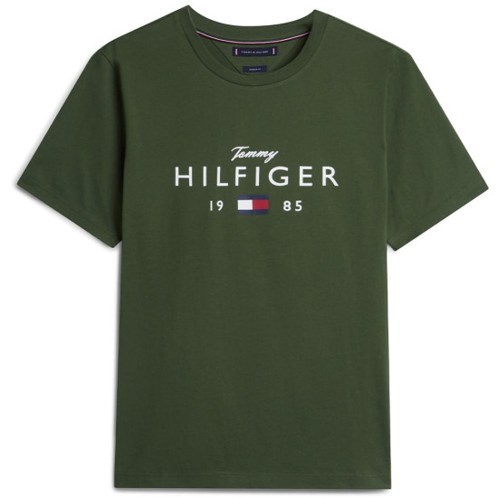 Tommy Hilfiger Πράσινο T-shirt C Neck - MW0MW41455