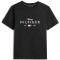 Tommy Hilfiger Μαύρο T-shirt C Neck - MW0MW41455