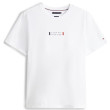Tommy Hilfiger Λευκό T-shirt C Neck - MW0MW41453