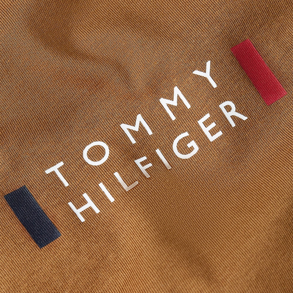 Tommy Hilfiger Μπεζ T-shirt C Neck - MW0MW41453