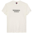 Tommy Jeans Εκρού T-shirt C Neck - DM0DM22322