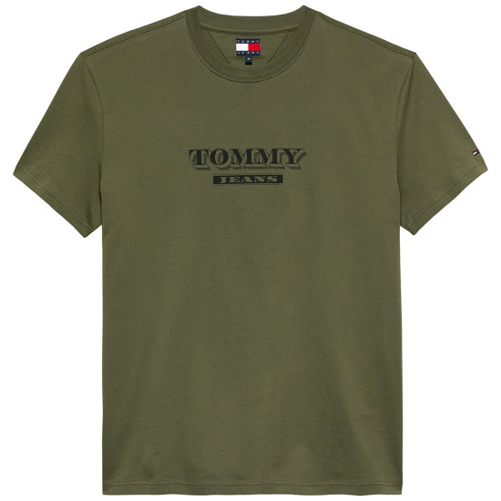 Tommy Jeans Λαδί T-shirt C Neck - DM0DM22322