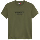 Tommy Jeans Λαδί T-shirt C Neck - DM0DM22322