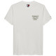 Tommy Jeans Εκρού T-shirt C Neck - DM0DM22321