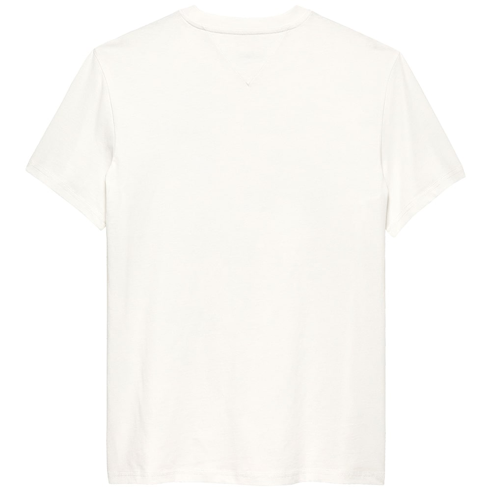Tommy Jeans Εκρού T-shirt C Neck - DM0DM21780