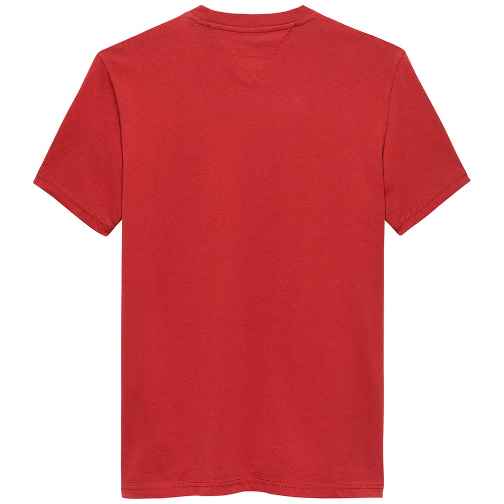 Tommy Jeans Κόκκινο T-shirt C Neck - DM0DM21780