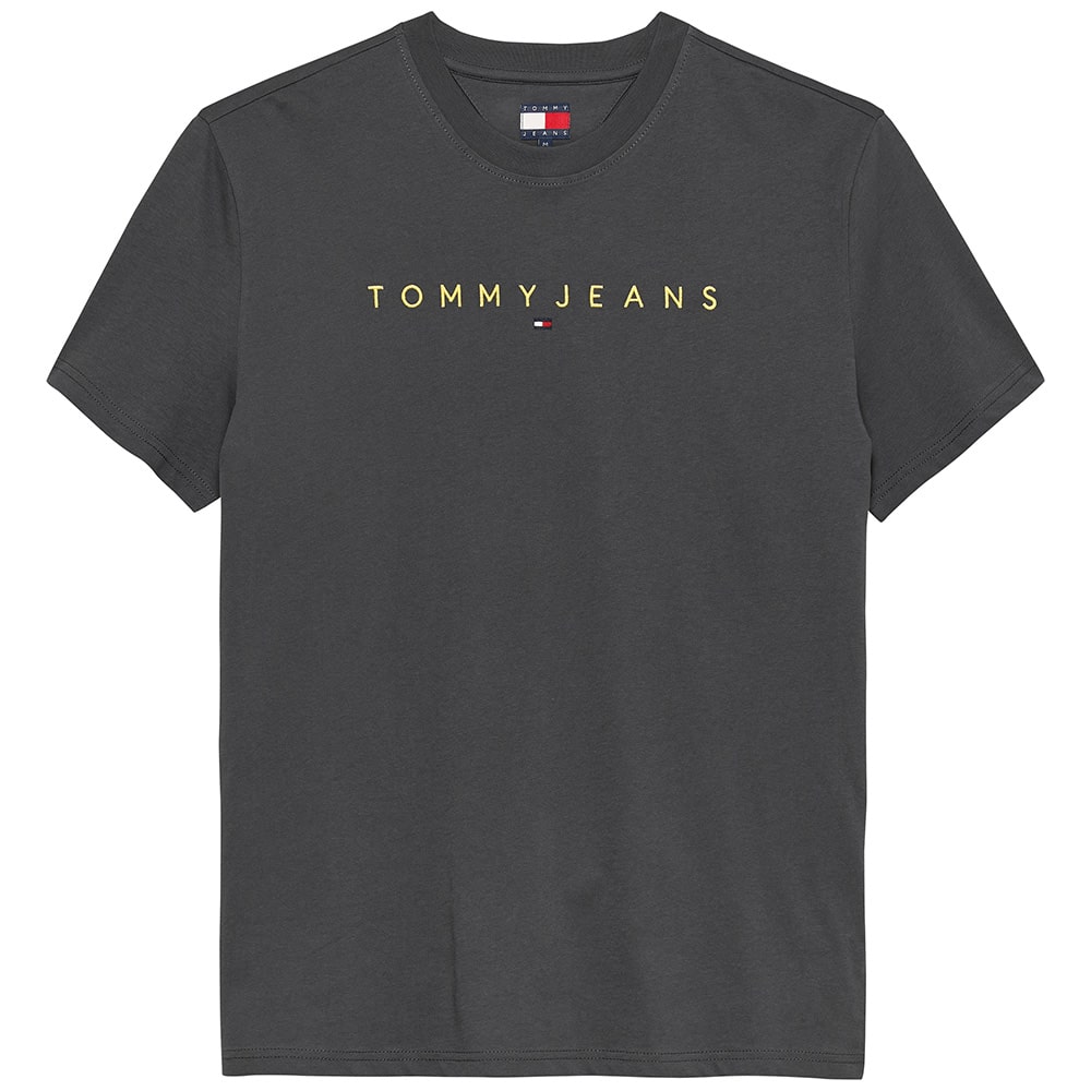 Tommy Jeans Γκρι T-shirt C Neck - DM0DM20744