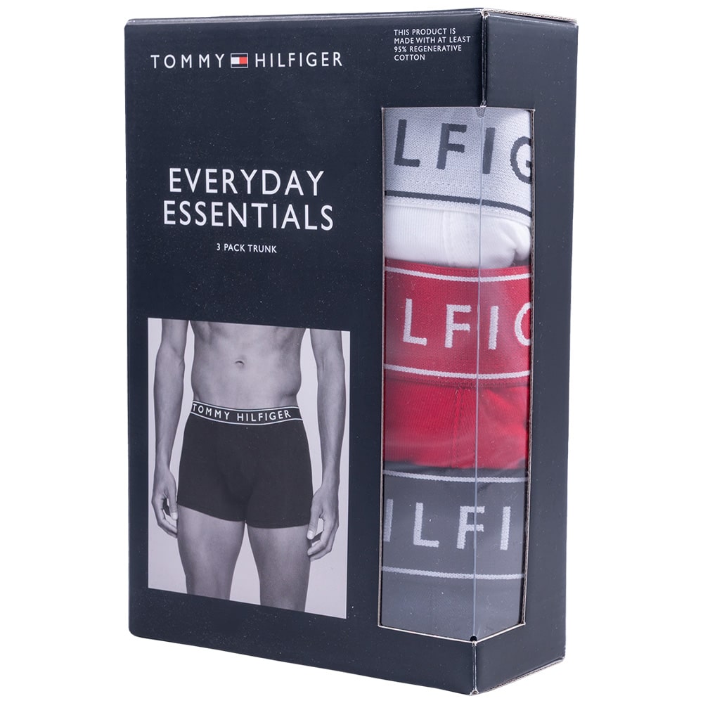 Tommy Hilfiger Μαύρο Boxer 3Pcs - UM0UM03520