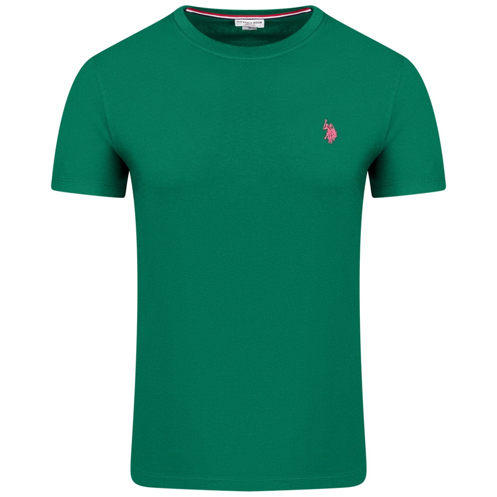 U.S. POLO ASSN. Πράσινο T-shirt C Neck - US0APUS4115400400000