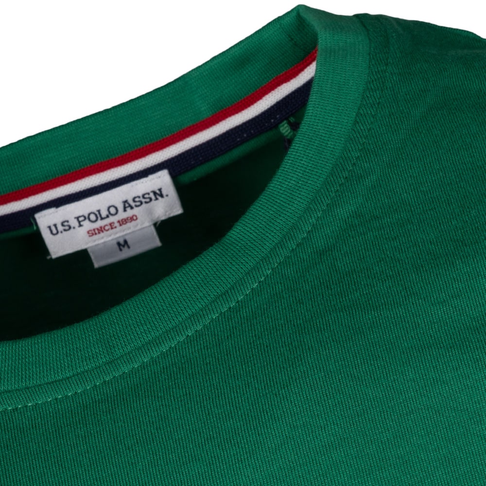 U.S. POLO ASSN. Πράσινο T-shirt C Neck - US0APUS4115400400000