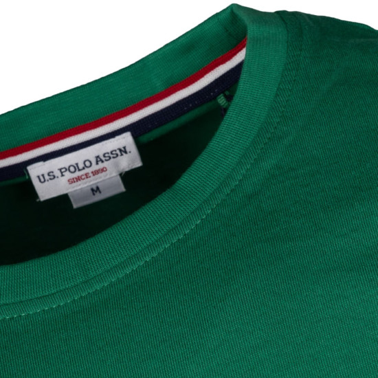 U.S. POLO ASSN. Πράσινο T-shirt C Neck - US0APUS4115400400000