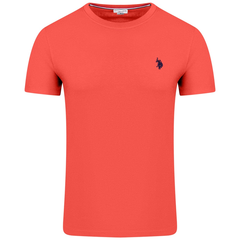 U.S. POLO ASSN. Κοραλί T-shirt C Neck - US0APUS4115400400000