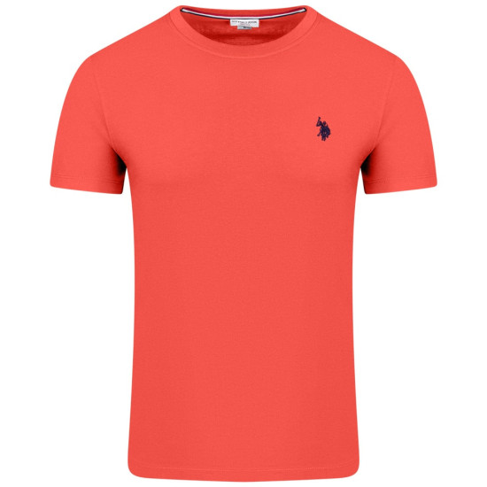 U.S. POLO ASSN. Κοραλί T-shirt C Neck - US0APUS4115400400000