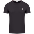 U.S. POLO ASSN. Μαύρο T-shirt C Neck - US0APUS4115400400000