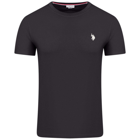 U.S. POLO ASSN. Μαύρο T-shirt C Neck - US0APUS4115400400000