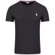 U.S. POLO ASSN. Μαύρο T-shirt C Neck - US0APUS4115400400000