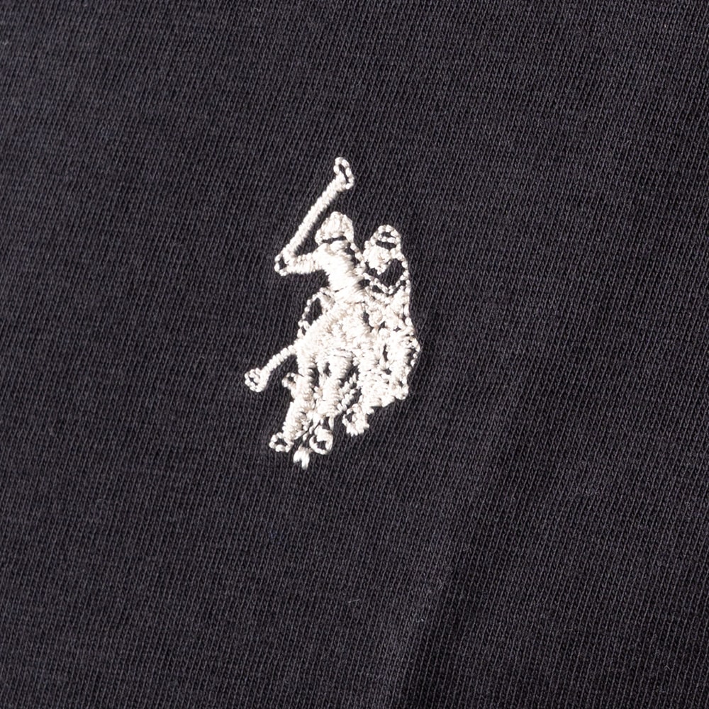 U.S. POLO ASSN. Μαύρο T-shirt C Neck - US0APUS4115400400000