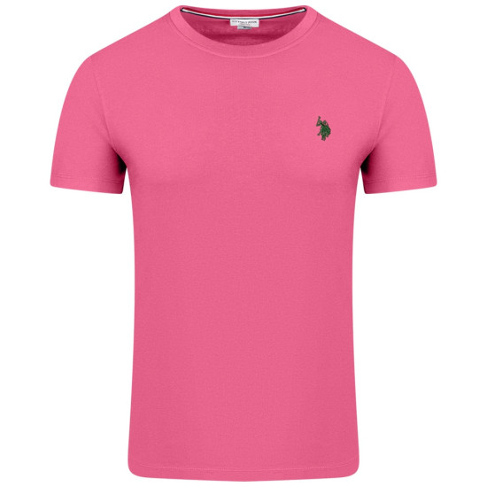 U.S. POLO ASSN. Ροζ T-shirt C Neck - US0APUS4115400400000