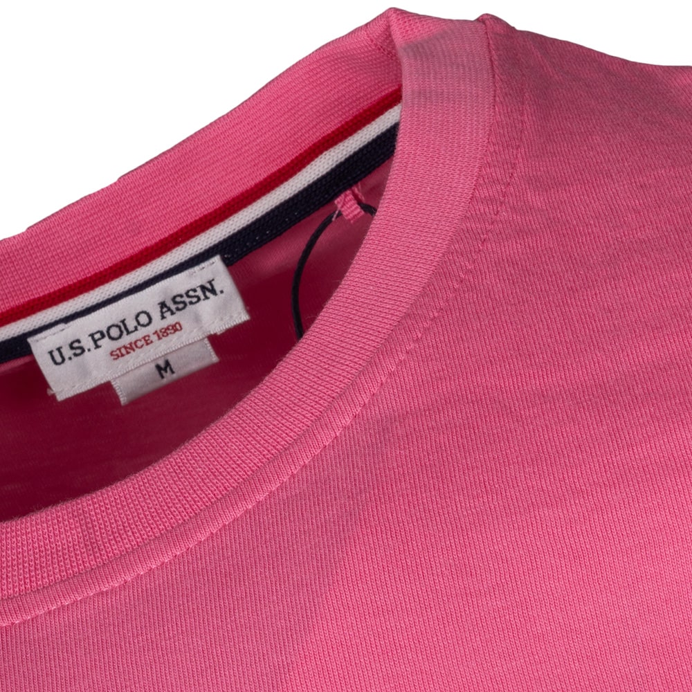 U.S. POLO ASSN. Ροζ T-shirt C Neck - US0APUS4115400400000