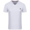 U.S. POLO ASSN. Λευκό T-shirt V-Neck - US0APUS41154004P2000