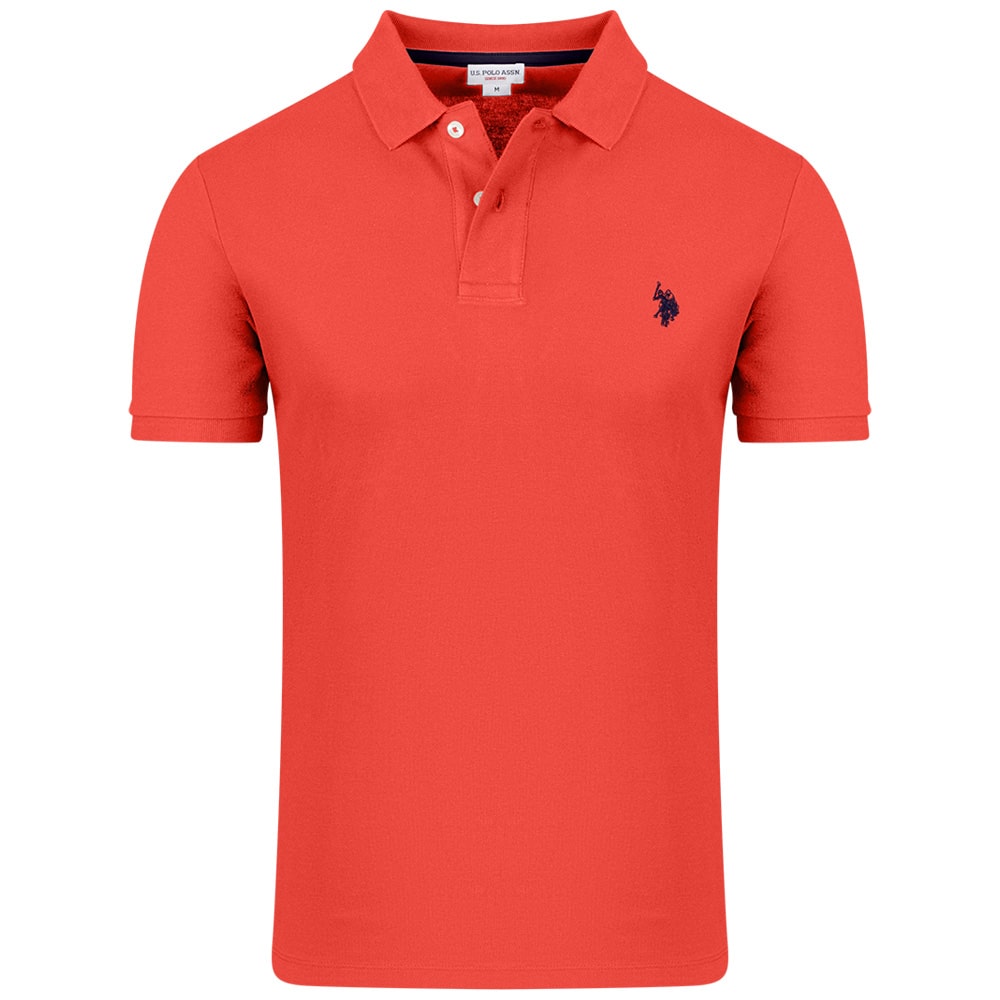 U.S. POLO ASSN. Κοραλί Κοντομάνικο polo - US0APUS41197001P1000