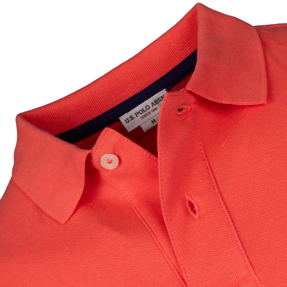 U.S. POLO ASSN. Κοραλί Κοντομάνικο polo - US0APUS41197001P1000