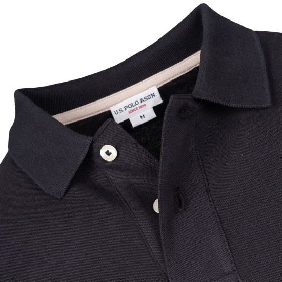 U.S. POLO ASSN. Μαύρο Κοντομάνικο polo - US0APUS41197001P1000