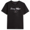 Tommy Hilfiger Μαύρο T-shirt C Neck - MW0MW33691