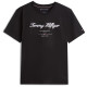 Tommy Hilfiger Μαύρο T-shirt C Neck - MW0MW33691