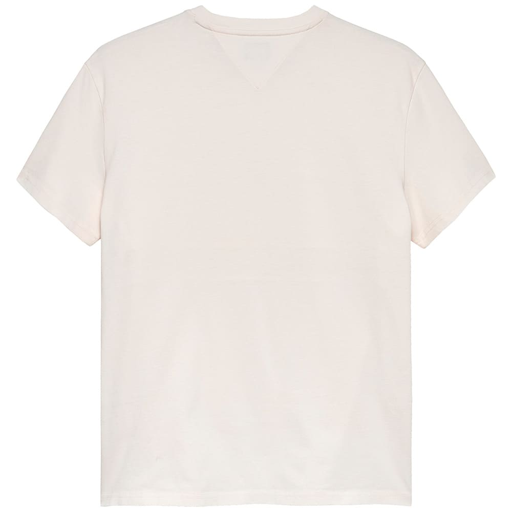 Tommy Jeans Εκρού T-shirt C Neck - DM0DM22312